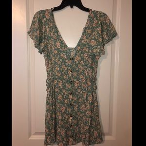 Summery low-cut dress